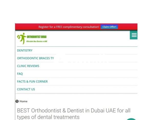  Orthodontist & Dentist in Dubai UAE